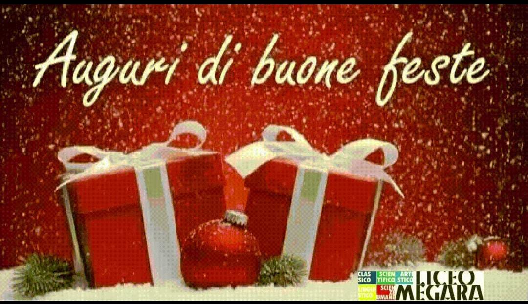 Auguri Di Buone Feste Liceo Megara